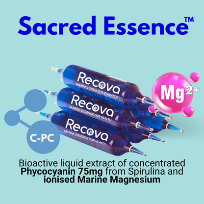 Sacred Essence™ - Phycocyanin + Marine Magnesium (Heart & Liver Support)